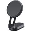 360 Degree Rotating Magnetic Car Phone Holder Foldable Design Compatible with Dashboard Mount and Multiple Cars