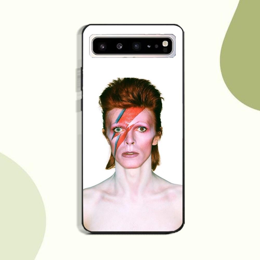 D-David B-Bowies Phone Case For Samsung Galaxy A52 A12 A51 S21 Edge S22ULTRA S23 S24 S20LITE Plus Ultra Black Cover