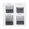 4 Attachment Comb Set for Wahl with Metal Backed Cutting Guide 3mm 6mm 9mm 12mm