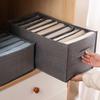 Closets Clothes Organizer Foldable Clothing Jeans Storage Box Closet Drawer  Organizer with Handles Wardrobe Storage Organize