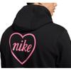 Nike Valentines Day Series Logo Hoodie Long Sleeve Sweatshirt Men Sweatshirt Black FZ5201-010
