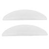 1 Pair Silicone Eyelash Perming Curler Pads Sparkle Clear White Reusable Soft Lash Lift Rods with