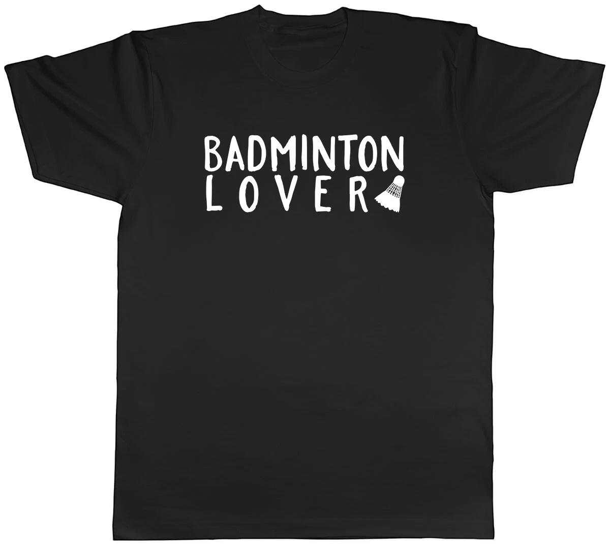 Badminton Lover Mens Unisex T-Shirt Tee XL