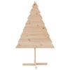 Arbre décoratif - vidaXL - 150 cm - Bois massif - Asymétrique - Marron