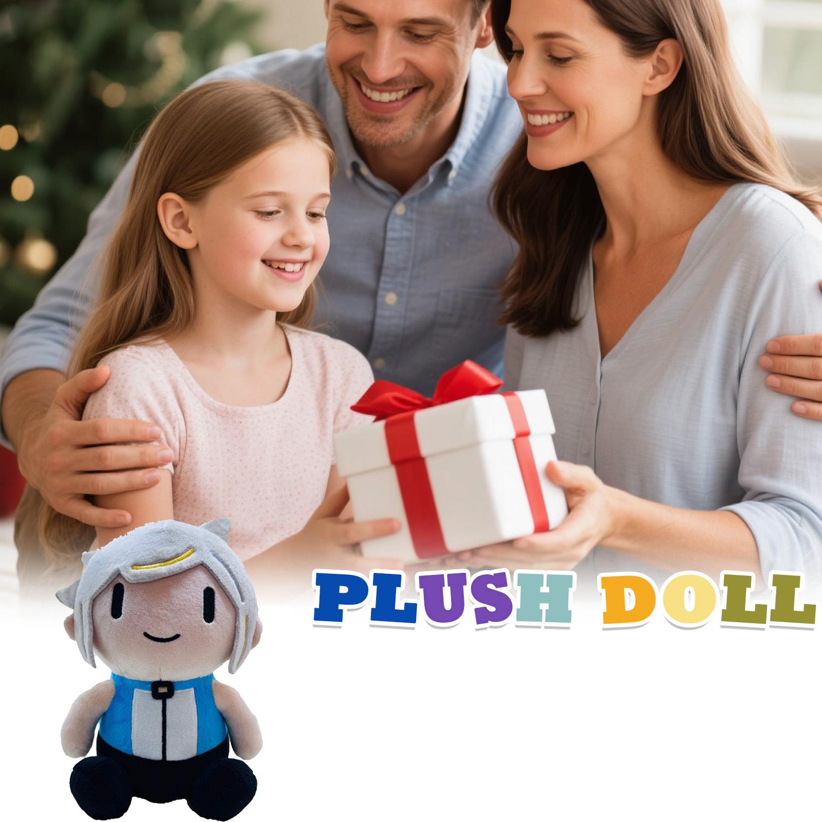 

Плюшевая кукла, Игрушка в подарок, Мультфильм, Детская тряпичная кукла, Детская подарочная подушка One Size