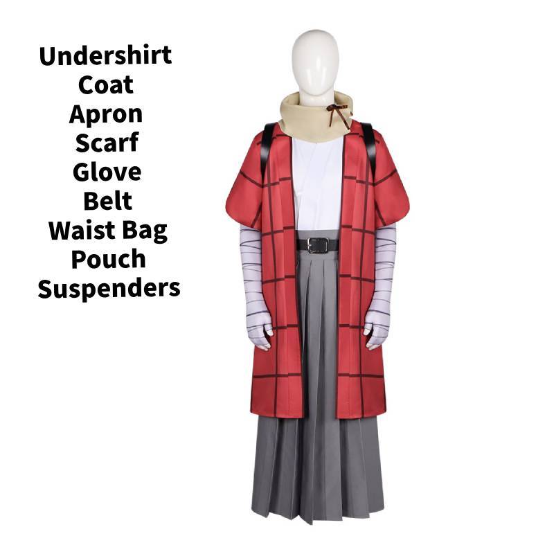 20 Seiki Denki Mokuroku Cosplay Costume For Sakamoto Kihachi And Inako With Polyester Fabric For Anime Fans