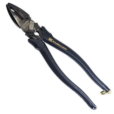 Eccentric Power Pliers, Black/Gold, with Deburring Function, 225mm, 3020N-225BG