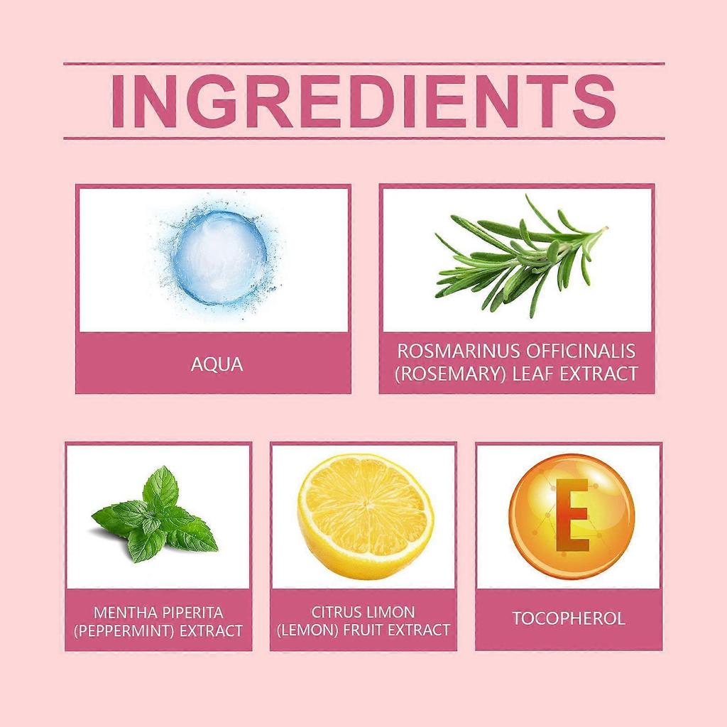 2025 Latest Model  Rosemary Peppermint Hair Care Spray Soft And Straight Volume