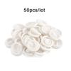 50/100Pcs Protective Fingertip Natural Rubber Gloves Disposable Latex Finger Cots for DIY Epoxy Resin Molds Making Tools