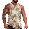 Fashion Camouflage 3D Print Tank Tops Men's Streetwear Male Oversized Bodybuilding Gym Fitness Vest Sleeveless Top Man Clothing