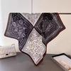 [Silk Scarf Collection] New Silk Scarf Temperament Versatile Velvet Sense Fashion Retro Soft High-end Scarf