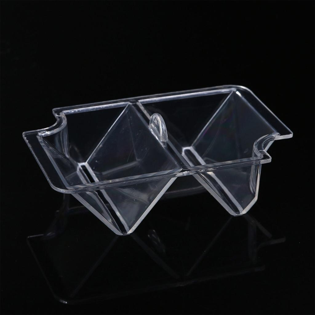 Baby Fish Breeding Box Clear Acrylic Isolation Boxes Aquarium Hatchery Incubator with Suction Cups for Newborn Shrimp