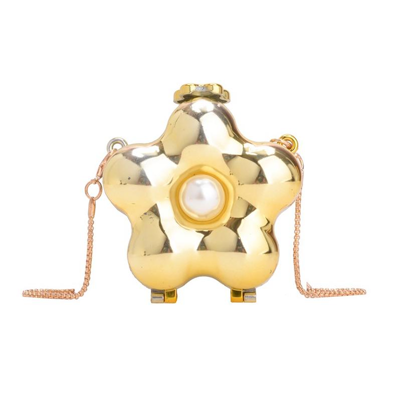 Acrylic Lipstick Bag For Wommen High Quality Acrylic Shoulder Bag Flower Bow Bag Mini Change Key Crossbody Bag