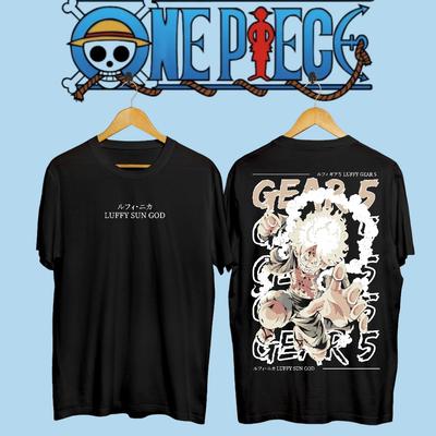 Anime One Piece Pattern Printed Sportswear 2025 Summer Mens and Womens Street Wear Extra Large Casual Cotton Tshirt