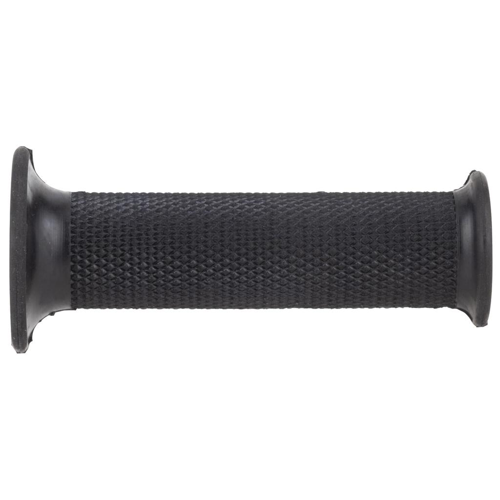 Kijima 201-202 Motorcycle Parts Grip Rubber Black 4.5 x 0.9 inches (114 x 22.2 mm) Through Type