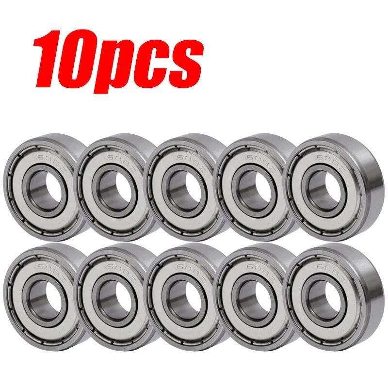 1-40PCS Motor 608ZZ 608RS Bearings High Speed Low Noise Metal Double Shielded Ball Bearing for Electric Scooter Skateboard Wheel