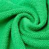 Luxurious Green Microfiber Washcloths For Auto Car Care And Soft Cleaning Towels
