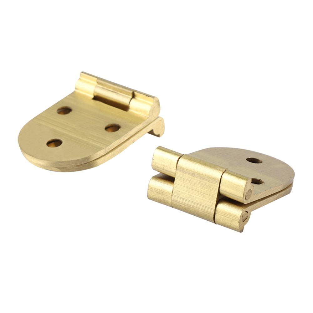 2pcs Round Edge Drop Leaf Hinge 80x30mm Flap Hinge Solid Hinge  Folding Table