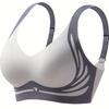 Women's Push-up Gather Wireless Bra Women Gathered Up Soft Support Adjustable Underwear Anti-sagging Seamless Lift-up Bra M-2XL