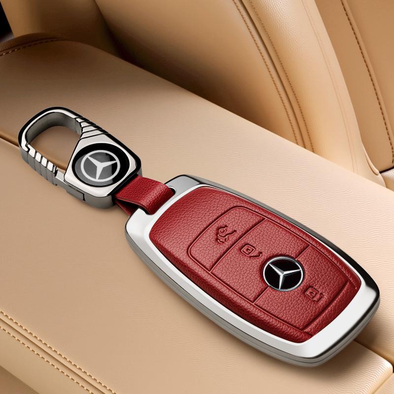 Applicable To 25 Mercedes-Benz Glc300l Key Set New C260l Men's C200l Shell Buckle S450 Bag E300L Car Eqe