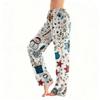 Women's Casual Fashion Christmas Printed Flannel Pants Pajama Pants