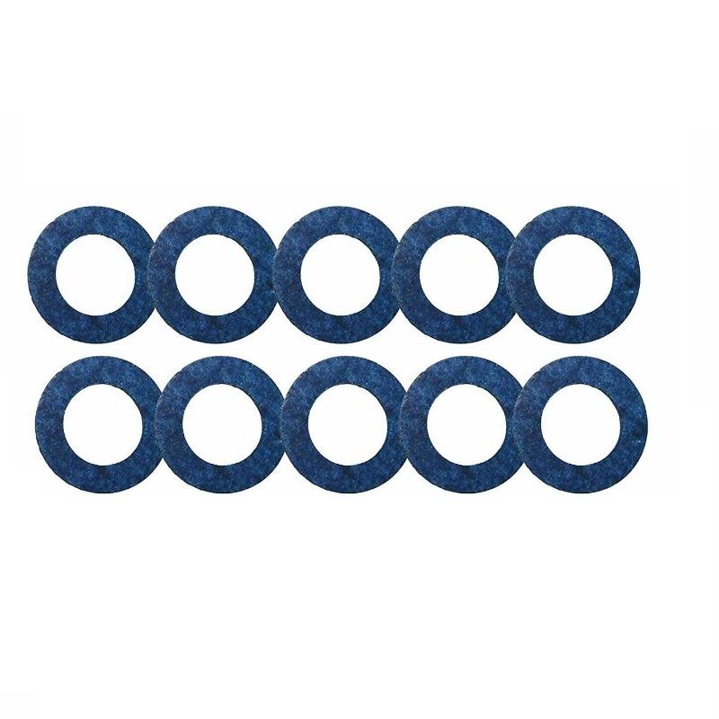 10Pcs Oil Drain Plug Gaskets Seal Washer Oil Pan Ring # 90430-12031 Oil Drain Plug Gaskets for Toyota Camry Corolla Auto Parts