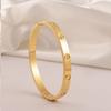 Starry Sky Silver Titanium Steel Bracelet for Women - High-End, Versatile, Full Diamond, Non-Fading Fashion Accessory