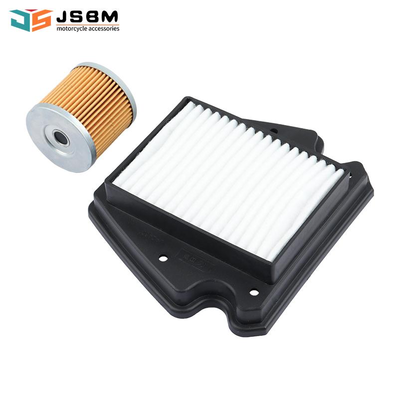 JSBM Motorcycle Accessories Air Filter Oil Filters For BENDA Dark Flag 500 BD500-2A Commander Engine Intake Cleaner Element