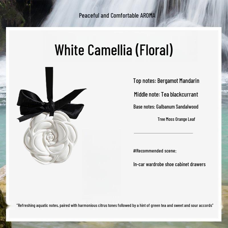 Camellia Scented Wardrobe Fragrance Stone - Long-Lasting Essential Oil Diffuser