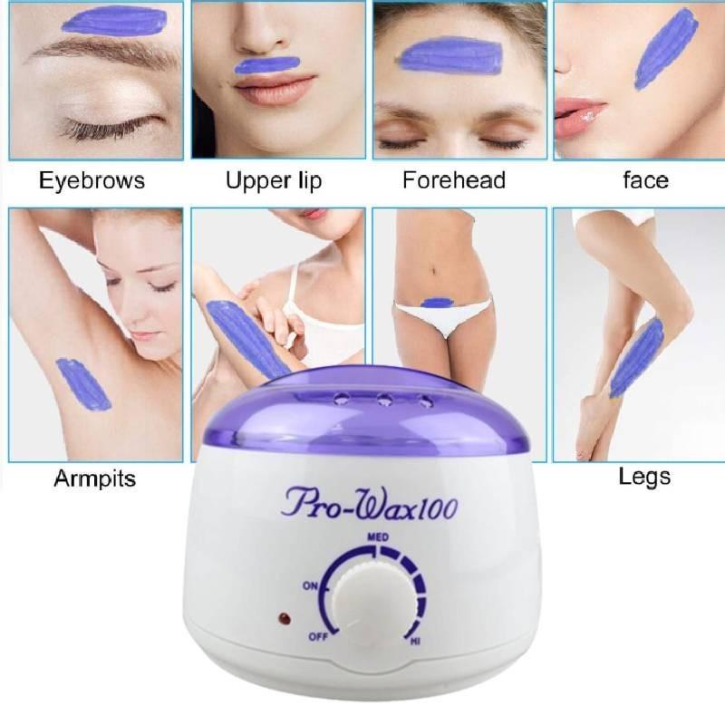 High-quality Abs Material Wax Melter Pot For Painless Full Body Hair Removal