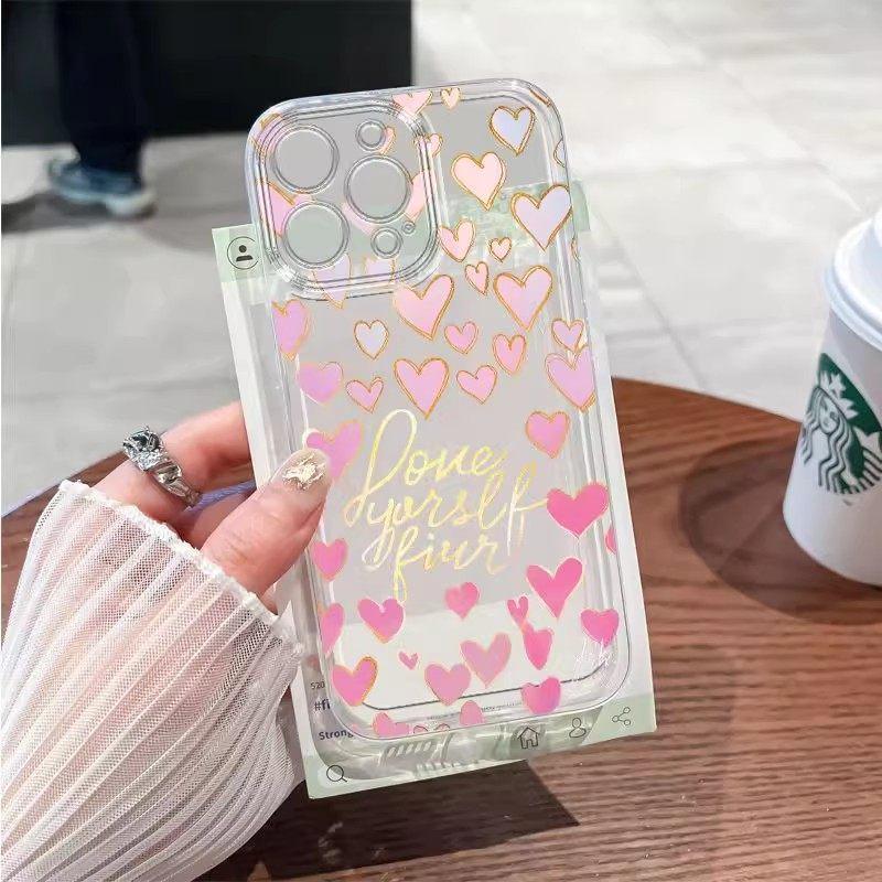 

Gradient Heart Case for iPhone 17 Pro Max/16/15 Pro Max/14 Pro Max iPhone 11 Pro