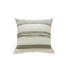 Knitted Striped Woven Pillow Cover Textured Square Cushion Cover Boho Bedroom Pillowcase No Filler Sofa Home Decoration