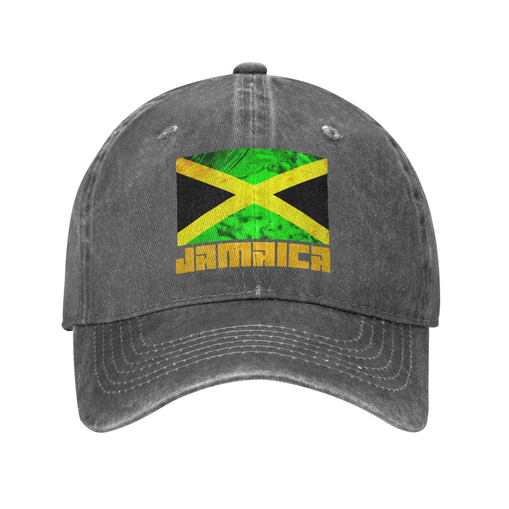 Jamaica Flag Baseball Cap Sun Kpop Rock Dropshipping Washed Trucker Hat UnisexTeens Yk Funny Design Baseball Caps