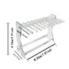Acrylic Jewelry Organiser Stand Clear Display Shelf For Necklaces Earrings Rings Multilayer Storage Rack For Bedroom Closet