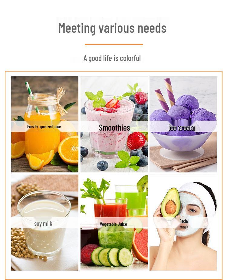 Rechargeable Mini Portable Juicer Cup - Electric Fruit Blender