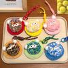 Creative Cute Fur Ball Coin Purse Cartoon Plush Doll Earphone Bag Key Pendant Backpack Hanging Decoration Couple Gifts