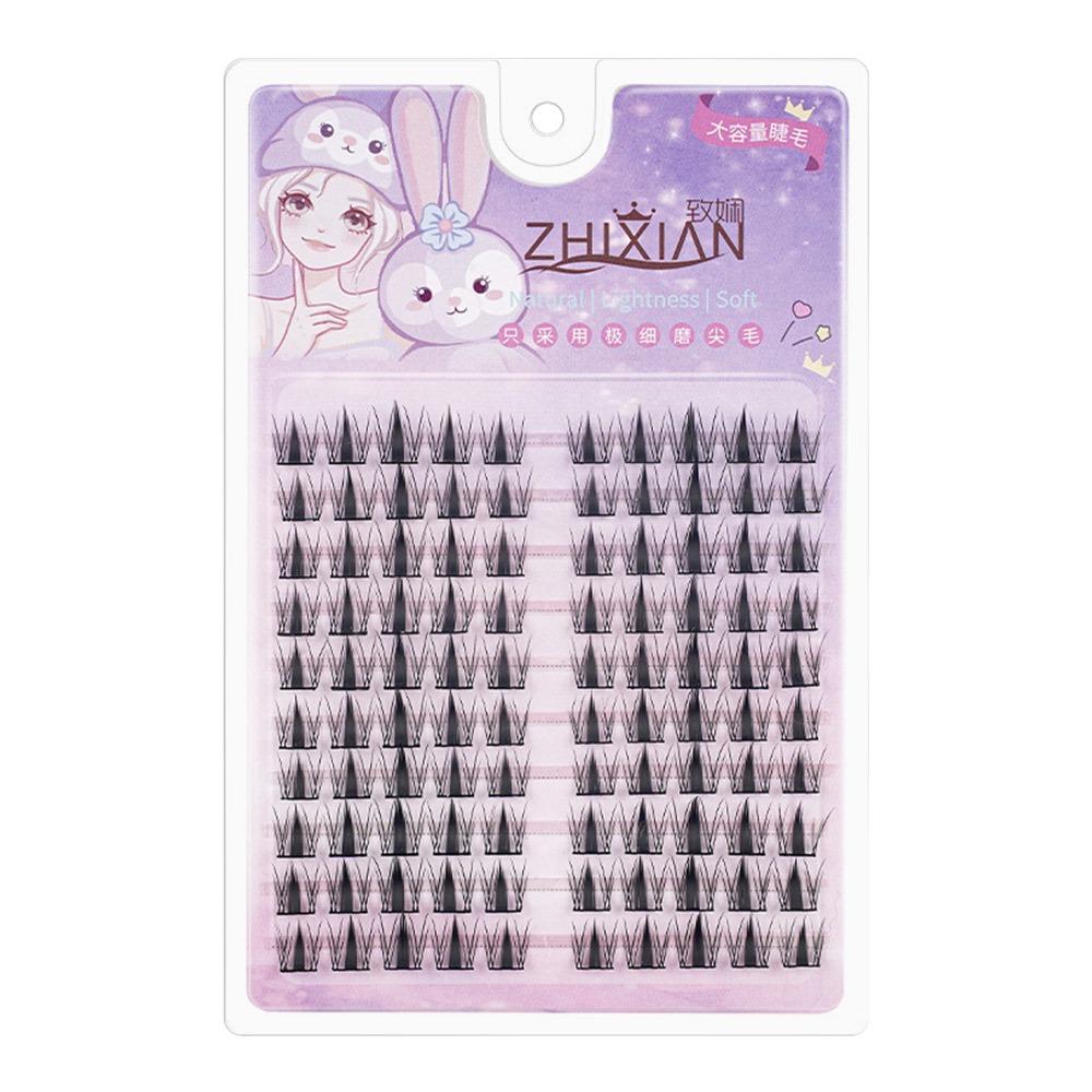Glue Free Sunflower False Eyelashes Eyelashes Extension 3D False Eyelashes Cat Elf Eyelashes  Men