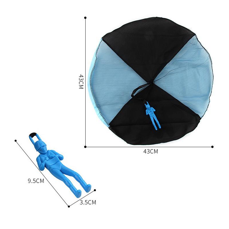 1PC/2PC Hand Parachute Mini Hand Thrown Parachute Spring Outdoor Sport Game Supplies Flying Parachute Creative Gift Boy Girl ZYF