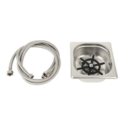 G1/2 Stainless Steel Automatic Cup Washer Cleaner Glass Rinser for Bar Pub RestaurantS