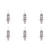 1-6Pcs H1 Halogen Bulb Cyan 12V 100W 4000-4500K Clear Quartz Glass Car Xenon Head Lamp Fog Lamp Car Lamps Car Accsesories