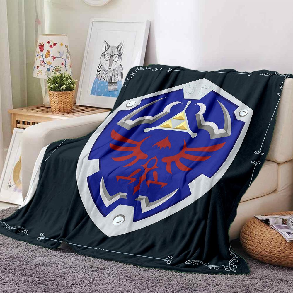 1pc Fantasy Landscape Adventure flannel Blanket for Super Soft Cute Comfort Blanket for Travel Bedding Couch Sofa Blanket Y82555