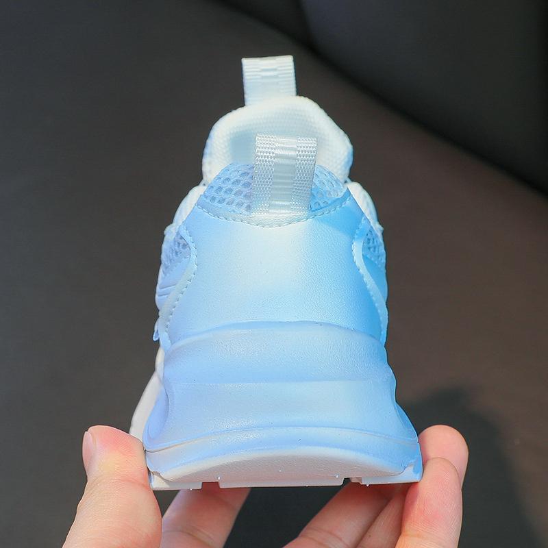 Children Shoe for Girl Causal New Sport Shoes Boy Fashion School Kid Running Swivel Buckle Lightweight Breathable Sneakers