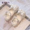 Size 26-37, Girls' Princess Shoes 2025 New Summer Models, Children's Elsa Crystal Shoes, Women's Treasure Bag Head Sandals Soft Sole