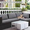 Outdoor Stretch Patio Sofa Cushion Covers Protector Stretch Removable Sofa Slipcover for Bedroom Office Living Room Home