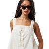 Jack Wills Womens/Ladies Broderie Cotton Shirred Top