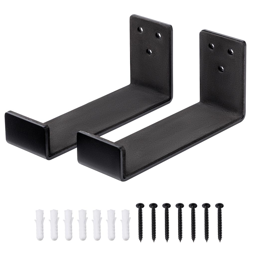 Wall-Mount Surfboard Rack Aluminum Alloy Surfboard Display Mount for Surfboard Short Board Long Boar