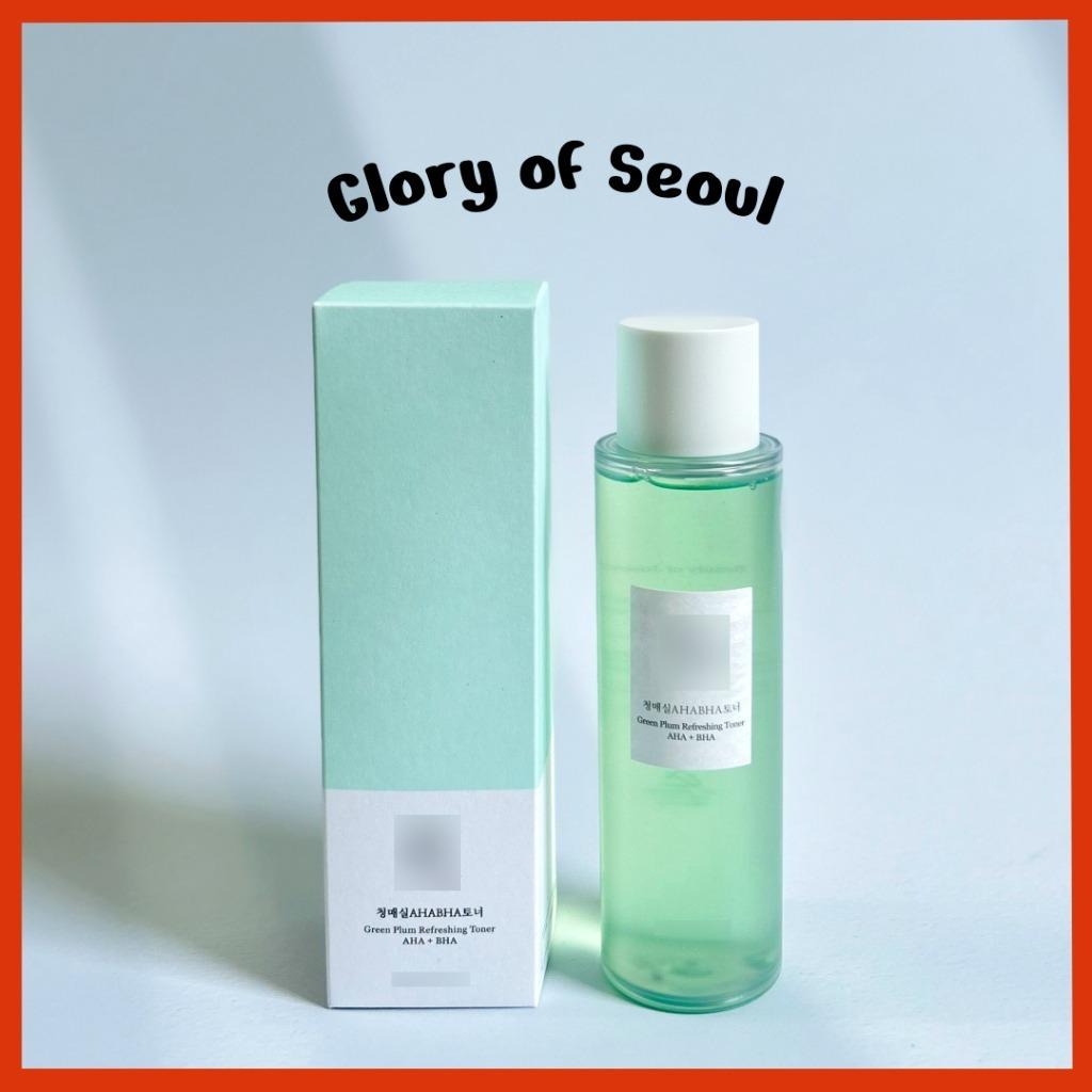 Green Plum Refreshing Toner : AHA + BHA [Renewed], 150ml
