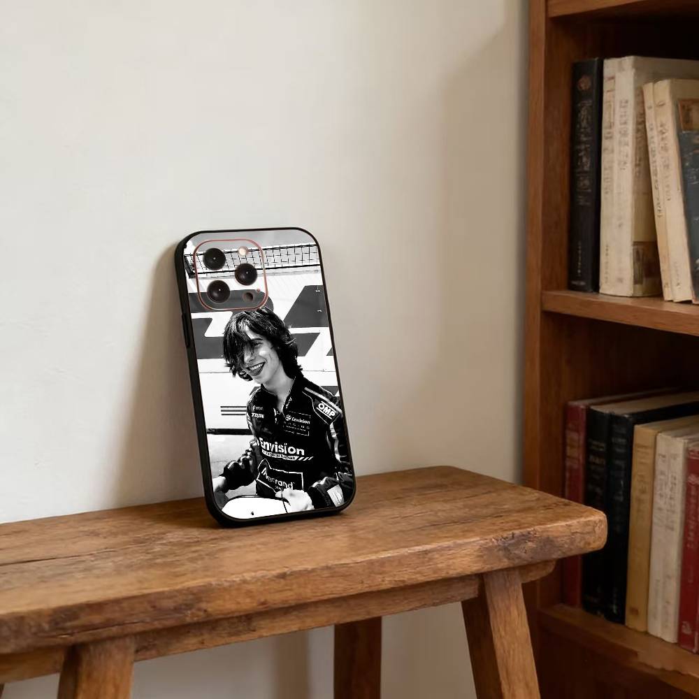 Aidan Gallagher Phone Case For iPhone 17,16,15,14,13,12,11 Plus,Pro Max,XS,Soft Silicone Black Cover