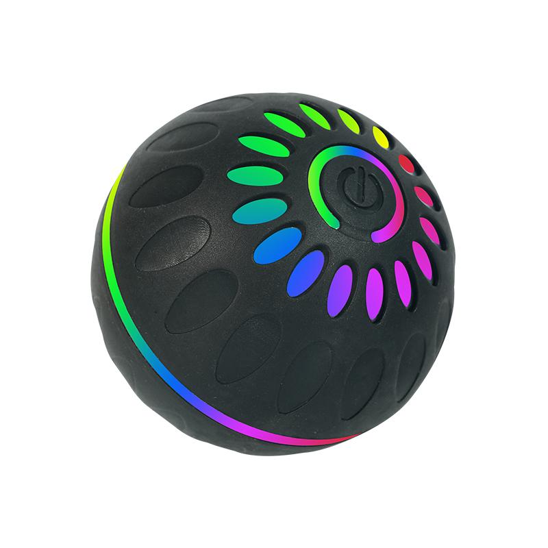 Интерактивные мячи-игрушки для собак USB Автоматически движущийся прыгающий мяч для щенка большой собаки Электронный декомпрессионный прыгающий лепесток Мяч для собаки