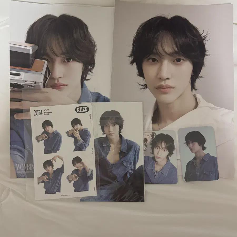 RIIZE Wonbin Season's Greetings Season's Greetings 2024 Photocard 4 Cut Photo